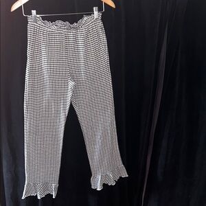 Urban Outfitters Black and White Checkered Pants